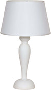 Lume-In-Legno-Classico-Bianco-Opaco-Con-Paralume-1-Luce-Sula