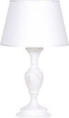 Lume-In-Legno-Classico-Bianco-Sciupato-Con-Paralume-1-Luce-Folaga