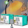 Lume-Lampada-Da-Tavolo-Abat-Jour-Comodino-Comò-Arredo-Camera-Casa-Luce-Tx-9770