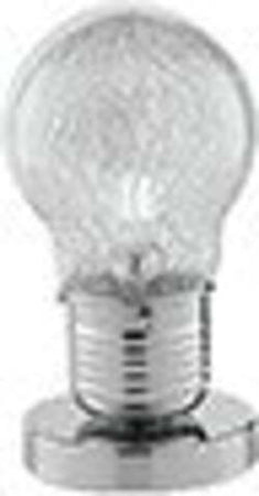 Lume Lampadina Fili Alluminio 1Xe14 15X28Cm Illuminazione/Illuminazione per interni/Lampade/Lampade da tavolo e abat-jour Led Mall Home - Napoli, Commerciovirtuoso.it