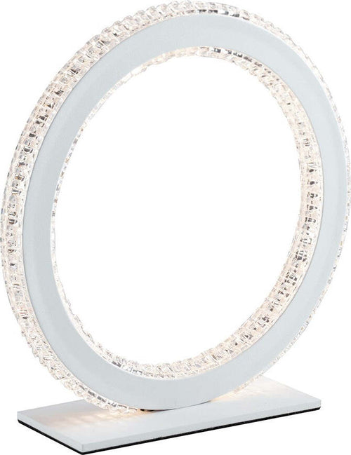 Lume Led Bryant Bianco 18W 1280Lm 3000K 26X26X8Cm Illuminazione/Illuminazione per interni/Lampade/Lampade da tavolo e abat-jour Led Mall Home - Napoli, Commerciovirtuoso.it