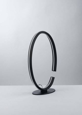 Lume Led Clarke Nero 20W 1200Lm 3000K 22X41Cm Illuminazione/Illuminazione per interni/Lampade/Lampade da tavolo e abat-jour Led Mall Home - Napoli, Commerciovirtuoso.it