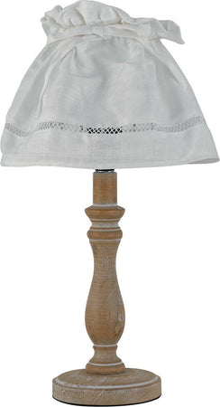 Lume Lullaby Legno 1Xe14 18X34Cm Illuminazione/Illuminazione per interni/Lampade/Lampade da tavolo e abat-jour Led Mall Home - Napoli, Commerciovirtuoso.it