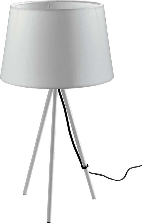 Lume Marilyn Bianco 1Xe27 42,7Cm Illuminazione/Illuminazione per interni/Lampade/Lampade da tavolo e abat-jour Led Mall Home - Napoli, Commerciovirtuoso.it