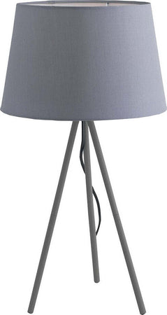 Lume Marilyn Grigio 1Xe27 30X58,5Cm Illuminazione/Illuminazione per interni/Lampade/Lampade da tavolo e abat-jour Led Mall Home - Napoli, Commerciovirtuoso.it