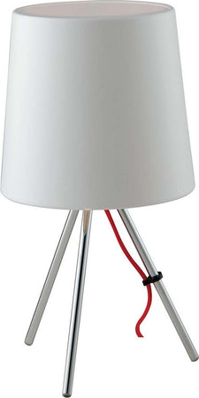 Lume Marley Bianco 1Xe14 25X43,5Cm Illuminazione/Illuminazione per interni/Lampade/Lampade da tavolo e abat-jour Led Mall Home - Napoli, Commerciovirtuoso.it