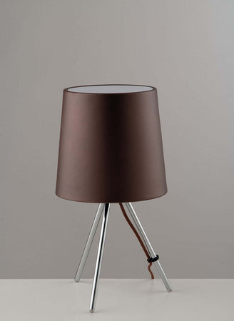 Lume Marley Marrone 1Xe14 25X43,5Cm Illuminazione/Illuminazione per interni/Lampade/Lampade da tavolo e abat-jour Led Mall Home - Napoli, Commerciovirtuoso.it