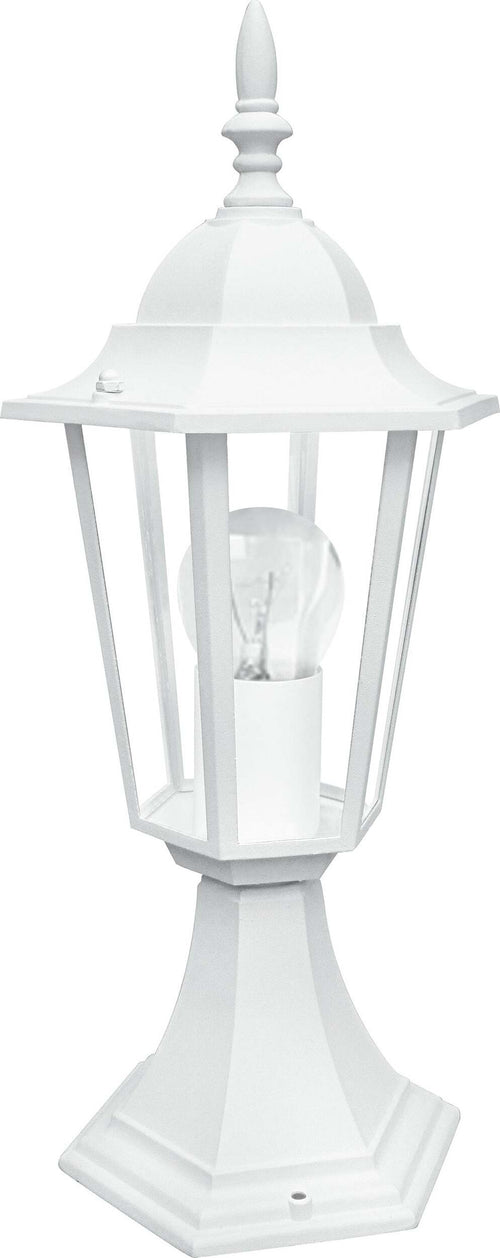 Lume Milano Bianco 1Xe27 Ip44 17X40,3Cm Illuminazione/Illuminazione per esterni/Luci per sentieri Led Mall Home - Napoli, Commerciovirtuoso.it