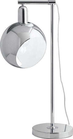 Lume Narciso Cromo 1Xe27 32X20X58Cm Illuminazione/Illuminazione per interni/Lampade/Lampade da tavolo e abat-jour Led Mall Home - Napoli, Commerciovirtuoso.it