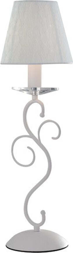 Lume Perla Bianco 1Xe14 15X40Cm Illuminazione/Illuminazione per interni/Lampade/Lampade da tavolo e abat-jour Led Mall Home - Napoli, Commerciovirtuoso.it