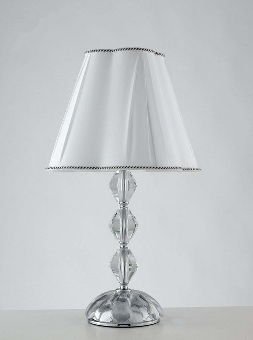 Lume Riflesso Cromo 1Xe27 40X65Cm Illuminazione/Illuminazione per interni/Lampade/Lampade da tavolo e abat-jour Led Mall Home - Napoli, Commerciovirtuoso.it