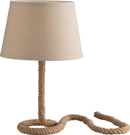 Lume Rope In Corda 1Xe27 30X48Cm Illuminazione/Illuminazione per interni/Lampade/Lampade da tavolo e abat-jour Led Mall Home - Napoli, Commerciovirtuoso.it