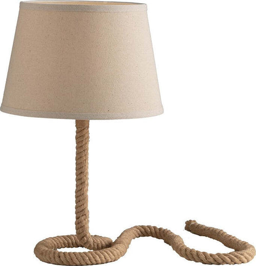 Lume Rope In Corda 1Xe27 30X48Cm Illuminazione/Illuminazione per interni/Lampade/Lampade da tavolo e abat-jour Led Mall Home - Napoli, Commerciovirtuoso.it