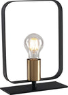 Lume Smith Nero 1Xe27 19,5X24,8X8Cm Illuminazione/Illuminazione per interni/Lampade/Lampade da tavolo e abat-jour Led Mall Home - Napoli, Commerciovirtuoso.it