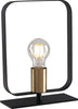 Lume Smith Nero 1Xe27 19,5X24,8X8Cm Illuminazione/Illuminazione per interni/Lampade/Lampade da tavolo e abat-jour Led Mall Home - Napoli, Commerciovirtuoso.it