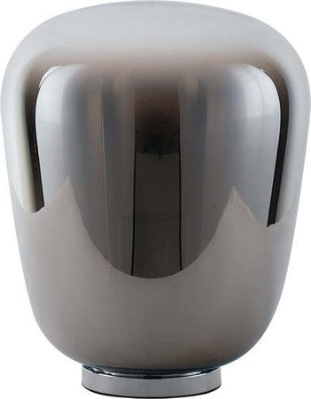 Lume Smoke Fume' 1Xe27 19,7X21,3Cm Illuminazione/Illuminazione per interni/Lampade/Lampade da tavolo e abat-jour Led Mall Home - Napoli, Commerciovirtuoso.it