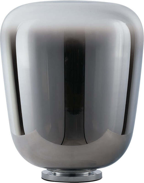 Lume Smoke Fume' 1Xe27 33X39,8Cm Illuminazione/Illuminazione per interni/Lampade/Lampade da tavolo e abat-jour Led Mall Home - Napoli, Commerciovirtuoso.it