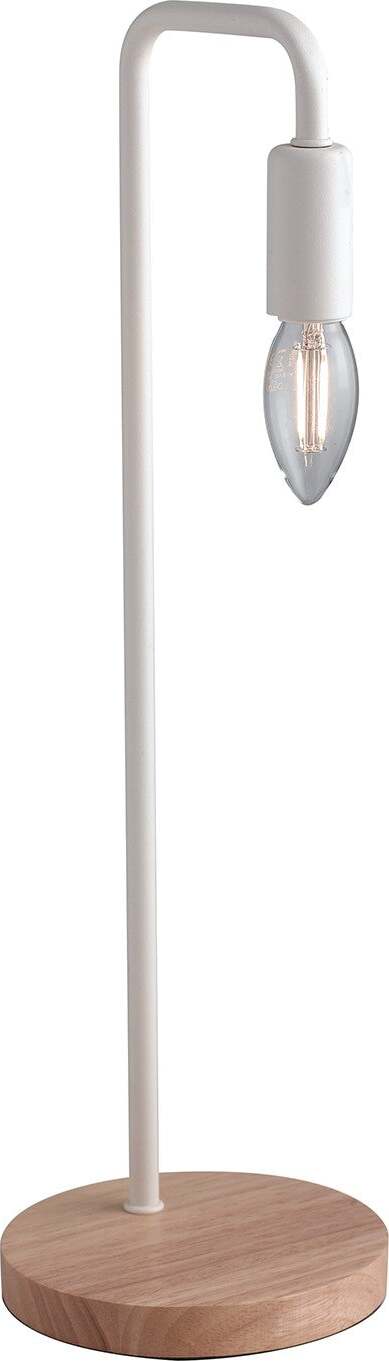 Lume Sushi Bianco 1Xe14 14X45Cm Illuminazione/Illuminazione per interni/Lampade/Lampade da tavolo e abat-jour Led Mall Home - Napoli, Commerciovirtuoso.it