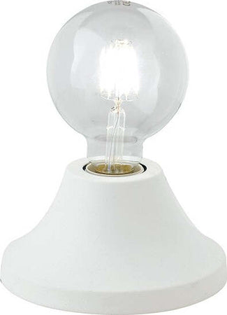 Lume Vesevus Bianco 1Xe27 15X8Cm Illuminazione/Illuminazione per interni/Lampade/Lampade da tavolo e abat-jour Led Mall Home - Napoli, Commerciovirtuoso.it