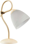 Lumetto-1-Luce-Dallas-Ferro-Battuto-Avorio-Decapè-Vetro-Bianco