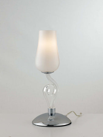 Lumetto Angel Bianco 1Xe14 15X34Cm Illuminazione/Illuminazione per interni/Lampade/Lampade da tavolo e abat-jour Led Mall Home - Napoli, Commerciovirtuoso.it