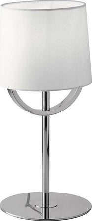 Lumetto Astoria Cromo 1Xe27 18X40,5Cm Illuminazione/Illuminazione per interni/Lampade/Lampade da tavolo e abat-jour Led Mall Home - Napoli, Commerciovirtuoso.it