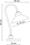 Lumetto-Classico-Asti-Metallo-E-Ceramica-Nero-Sfumato-Argento-1-Luce-E27