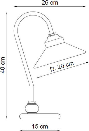 Lumetto-Classico-Asti-Metallo-E-Ceramica-Nero-Sfumato-Argento-1-Luce-E27