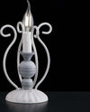 Lumetto-Classico-Contemporaneo-Shabby-Chic-Bianco-Vintage-1-Luce-Chimera