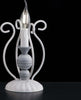 Lumetto-Classico-Contemporaneo-Shabby-Chic-Bianco-Vintage-1-Luce-Chimera