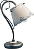 Lumetto-Classico-Ravenna-Metallo-E-Ceramica-Nero-Sfumato-Argento-1-Luce-E14