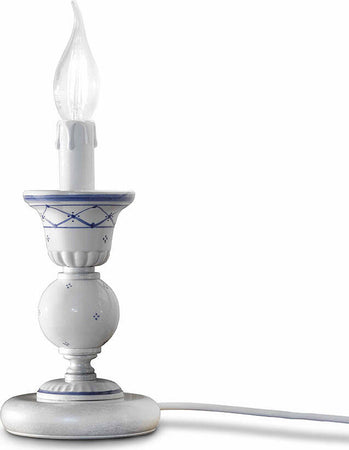 Lumetto-Classico-Sanremo-Metallo-E-Ceramica-Bianco-Sfumato-Argento-1-Luce-E14