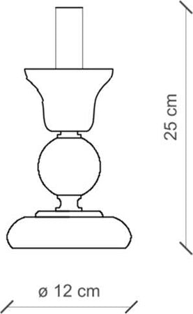 Lumetto-Classico-Sanremo-Metallo-E-Ceramica-Bianco-Sfumato-Argento-1-Luce-E14