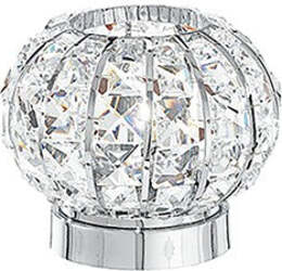 Lumetto Concert Cromo 1Xg9 16X16Cm Illuminazione/Illuminazione per interni/Lampade/Lampade da tavolo e abat-jour Led Mall Home - Napoli, Commerciovirtuoso.it