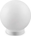 Lumetto-Contemporaneo-Carta-Metallo-Bianco-1-Luce-E27-25W-Ip20
