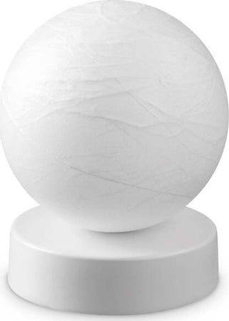 Lumetto-Contemporaneo-Carta-Metallo-Bianco-1-Luce-G9-15W-3000K-Ip20