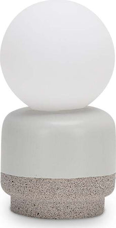 Lumetto-Contemporaneo-Cream-Ceramica-Bianco-1-Luce-G9-15W-3000K-Ip20