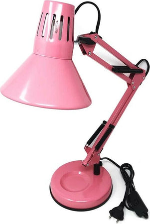 Lumetto-Da-Tavolo-Scrivania-Lume-Braccio-Snodabile-Morsetto-Lampada-Rosa-Universo