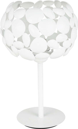 Lumetto Dioniso Bianco 1Xe27 22X34,5Cm Illuminazione/Illuminazione per interni/Lampade/Lampade da tavolo e abat-jour Led Mall Home - Napoli, Commerciovirtuoso.it