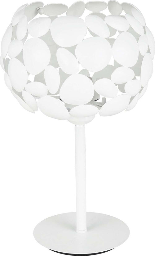 Lumetto Dioniso Bianco 1Xe27 22X34,5Cm Illuminazione/Illuminazione per interni/Lampade/Lampade da tavolo e abat-jour Led Mall Home - Napoli, Commerciovirtuoso.it