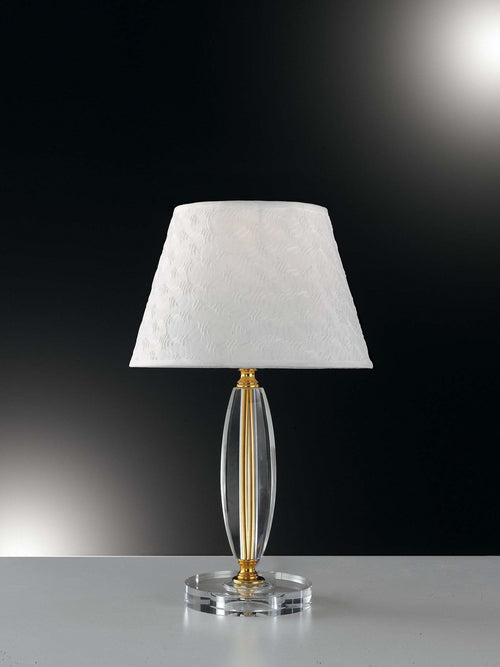 Lumetto Epoque Oro 1Xe27 20X43Cm Illuminazione/Illuminazione per interni/Lampade/Lampade da tavolo e abat-jour Led Mall Home - Napoli, Commerciovirtuoso.it