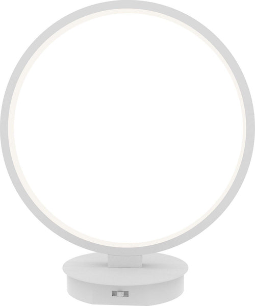 Lumetto Fredy Bianco 15W 1725Lm Cct 31,6X30X15Cm Illuminazione/Illuminazione per interni/Lampade/Lampade da tavolo e abat-jour Led Mall Home - Napoli, Commerciovirtuoso.it