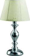 Lumetto-In-Legno-Classico-Argento-Mecca-Con-Paralume-1-Luce-Albanella