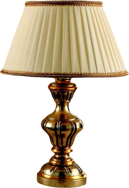 Lumetto-In-Legno-Classico-Argento-Mecca-Con-Paralume-1-Luce-Rondine