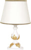 Lumetto-In-Legno-Classico-Bianco-Oro-Naturale-Con-Paralume-1-Luce-Fenicottero