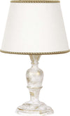 Lumetto-In-Legno-Classico-Bianco-Oro-Polvere-1-Luce-Nibbio