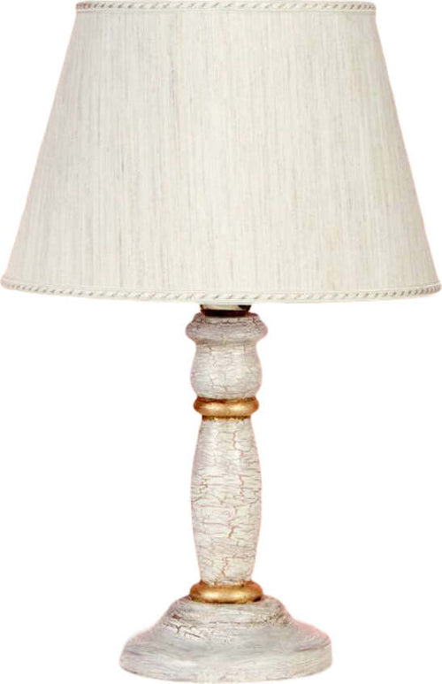 Lumetto-In-Legno-Classico-Cracchè-Con-Paralume-1-Luce-Cincia