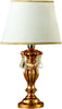 Lumetto-In-Legno-Classico-Oro-Con-Paralume-1-Luce-Fagiano