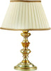 Lumetto-In-Legno-Classico-Oro-Con-Paralume-1-Luce-Rondone
