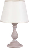 Lumetto-In-Legno-Classico-Tortora-Sbiancato-Con-Paralume-1-Luce-Laridi